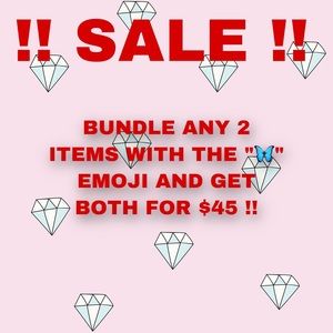 HAVE A GREAT DAY!! MESSAGE W ANY QUESTIONS 💓